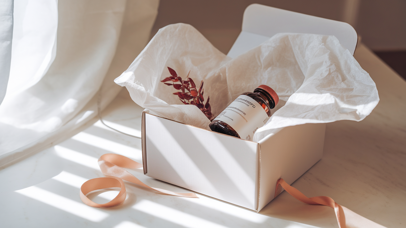 Paczka z dostawą i bezpieczne pakowanie zamówienia